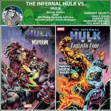 Infernal Hulk vs. (2026) Wolverine Fantastic Four Marvel Comics COVER SELECT picture