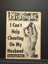 1967 July 24 MIDNIGHT Newspaper, Raquel Welch (VRN10E) picture