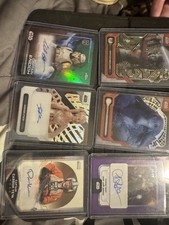 Star Wars Topps Chrome Numbered Parallels Autographs And 50 Refractors  picture