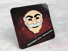 MR. ROBOT Revolution Loot Crate DX Exclusive Enamel Lapel Pin December 2016 NEW picture