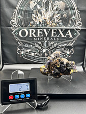 2lb 7oz Fluorescent Fluorite on Smithsonite Ojuela Mine Mexico picture