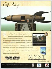 Myst Masterpiece Edition - PC - Vintage Original Print Ad/Poster Promo Art 1999 picture