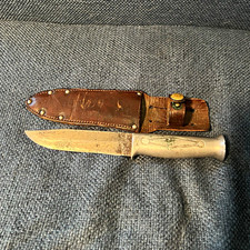 Rare vintage case survival knife missing compass w/ aluminum handle  picture