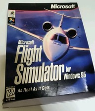 Microsoft Flight Simulator for Windows 95 Big Box PC picture