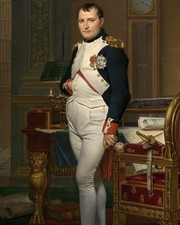 Napoleon in His Study 1812 8x10 Photo Bonaparte Portrait Art Print Jacques David picture