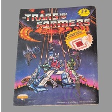 Vintage 1986 Transformers The Movie Sticker Album Book picture