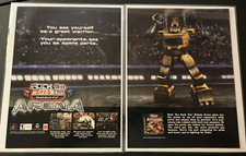 Rock 'Em Sock 'Em Robots: Arena - Vintage Mattel Gaming Print Ad / Wall Art picture