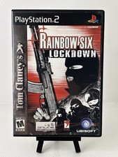 Tom Clancy's Rainbow Six: Lockdown (Sony PlayStation 2, 2005) PS2 Preowned picture