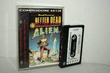 BETTER DEAD THAN ALIEN GAME USED GOOD COMMODORE 64 ENGLISH EDITION FR1 54111 picture
