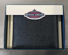 Vintage Royal Crest Wallet By Amnity New In Original Box picture