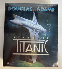 Vintage Starship Titanic by Douglas Adams PC Video Game Big Box 1998 Sealed picture