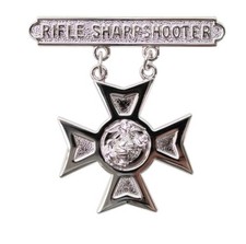 Marine Corps Qualification Badge: Rifle Sharpshooter, Vanguard 2176600 picture
