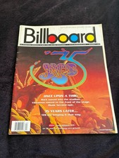 BILLBOARD MAGAZINE with band YES 35th Anniversary 2003 Jon Anderson, Steve Howe picture