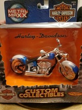 Metal Max Harley Davidson Custom Collectibles Metal Max Motorcycles 1:17 Scale picture