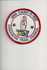 1994 Comanche Trail Council Camp-O-Ree patch picture