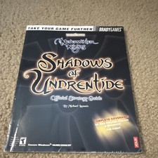 Neverwinter Nights Shadows of Undrentide Official Strategy Guide BradyGames 2003 picture