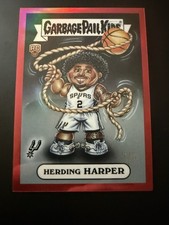 2025-26 Bowman Chrome RED 1/5 Garbage Pail Kids Herding Dylan Harper BGP-3 picture