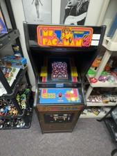 1981 Ms. Pac-Man Cabaret Cabinet Arcade Machine 100% Refurbished Multi-Pac Kit picture