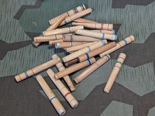 1 x Random Vintage 1930s 1940s Wood Painted Cigarette Tip Holder WWII 1920s Deco picture