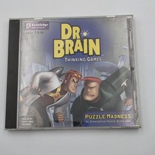 Dr. Brain Puzzle Madness Windows 98 Power Macintosh CD-ROM Knowledge Adventure picture
