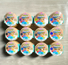RMS Crazy Fun Viral Mini Mystery Squishy Dumpling Teal Ribbon Blind Pack Lot 12 picture