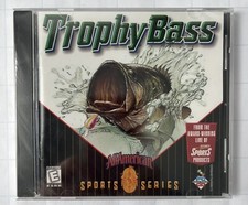 Trophy Bass: All American Sports Series (PC, 1999) Factory Sealed. Vintage picture