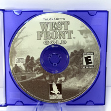 TalonSoft West Front Gold PC CD-ROM WWII Strategy Game Disc Only Windows 95/98 picture