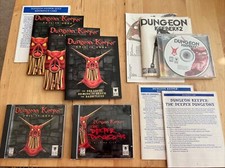 RARE-- Dungeon Keeper 1, 2, & The Deeper Dungeons Lot - see Pics picture