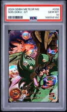 2024 SUPER DRAGON BALL HEROES METEOR MISSION 2 #038 SON GOKU : GT PSA 10 picture