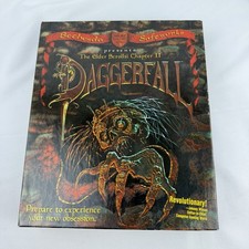 Elder Scrolls Chapter 2: Daggerfall, Big Box PC Game Complete CIB picture