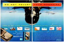 1994 Tomcat Alley Sega CD Air Combat Missions - 2 PG Video Game PRINT AD picture