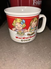 Vintage 1989 Campbell's Kids Soup Cup Mug M'm M'm Good Westwood International picture