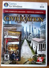 Sid Meier's Civilization IV Complete Edition with Poster English French 2009 picture