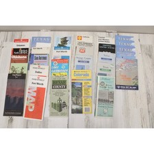 Road Map Lot of 28 Vintage Rand McNally Texas Colorado Arkansas Travel Ephemera picture
