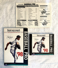 Front Page Sports Baseball Pro 98 PC CD Rom Computer Game Windows 95 Sierra MLB picture