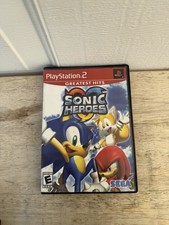 Sonic Heroes (Sony PlayStation 2 PS2, 2004) CIB Complete in Box w Manual picture
