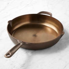 SALE Made In Seasoned Cast Iron Skillet 12'' Freeship USA picture