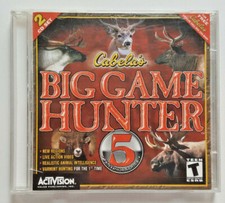 Cabela's Big Game Hunter 5:Platinum-PC CD ROM game-Rifle, Bow, Hunt your way picture