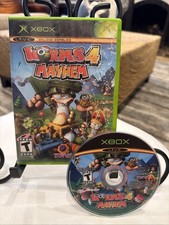 Worms 4: Mayhem (Microsoft Xbox, 2005) No Manual Works Great Fun Game picture
