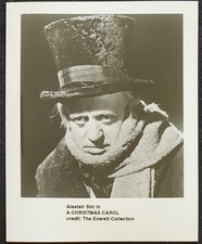 1951 Alastair Sim A Christmas Carol Everett 1990s 4x5 Proof Photograph picture