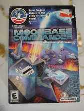 Used Acceptable Moonbase Commander Small Box Release Windows CD Rom picture