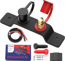 Remote Battery Terminals Heavy Duty Battery Relocation Kit with Bracket Cable Ba picture