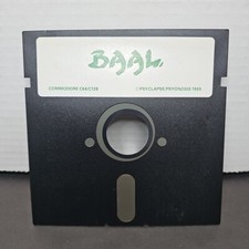 Commodore 64 C128 BAAL 1989 Psyclapse Psygnosis Floppy Disk Game Only picture