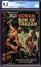KORAK SON OF TARZAN #12 CGC 9.2 WHITE PAGES // GOLD KEY 1966 picture