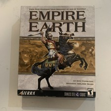 Empire Earth for PC, Big Box, Vintage 2001 Collectible, its good and nice  picture