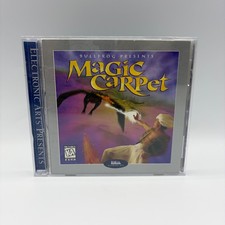 Magic Carpet PC CD-ROM 1995 Bullfrog Electronic Arts Vintage Big Box Rated K-A picture