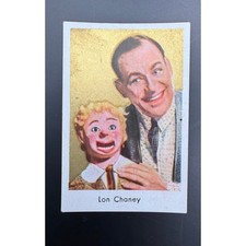 1930s Salem Goldfilm Lon Chaney Card The Unholy Three, Phantom Opera, Hunchback picture