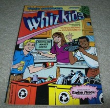 Whiz Kids Radio Shack 1991 Tandy Computer Comic Book PROMO RECYCLING Environment picture
