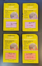 1985 Disney World 3 day Worldpassport Family of 4 - 1 day remaining picture