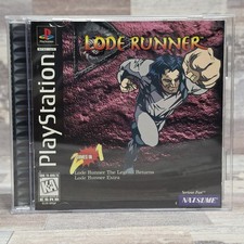 Lode Runner Sony PlayStation 1 PS1 - US Release Complete CIB Reg Card Tested picture